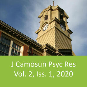 J Camosun Psyc Res Volume 2, Issue 1, 2020