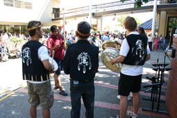 2006 Cam Fest at Lansdowne Campus - Indigenous drummers
