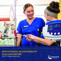 Institutional Accountability Plan and Report - 2014/15