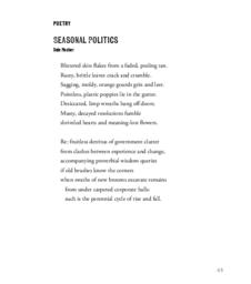 19 - Seasonal Politics