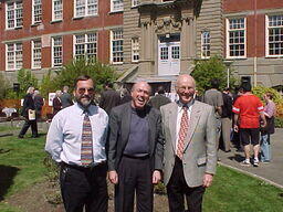 1999 Young Building Renovation event - in front of Young Building
