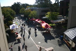 2006 Cam Fest at Lansdowne Campus - Shot from Fisher Building Bridge