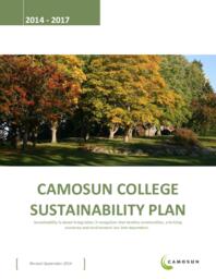 Camosun College Sustainability Plan: 2014-2017