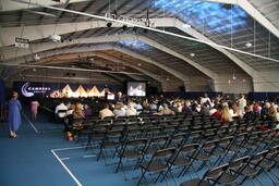 2008 June Graduation Ceremony Helpers - Audience side and seats