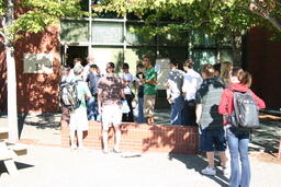 2006 Cam Fest at Lansdowne Campus - in front of Alan Batey Library & Learning Commons