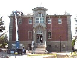 1999 Young Building during the renovation - Exterior