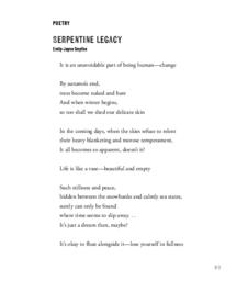 29 - Serpentine Legacy