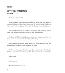 03 - Letter of Separation