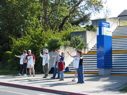 2004 HEU/Camosun Protest Line at Lansdowne and Interurban Campus