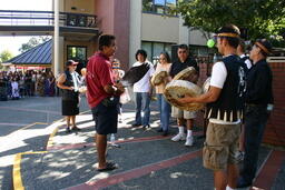 2006 Cam Fest at Lansdowne Campus - Indigenous drummers