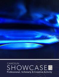 Camosun Showcase 2019: Professional, Scholarly & Creative Activity