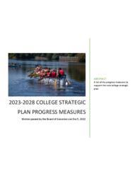 2023-2028 College Strategic Plan Progress Measures