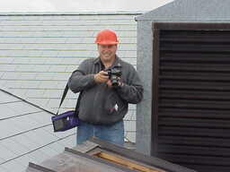 1999 Young Building during the renovation - Blake Handley (Audio Visual Service Supervisor)