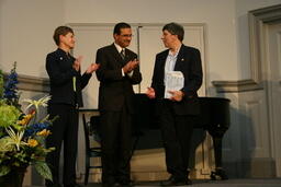 2005 Camosun Celebrations event - Liz Ashton and Beldev Pooni