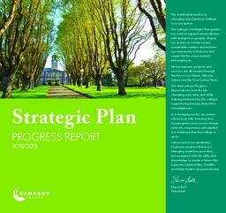 Strategic Plan Progress Report 2018/2019